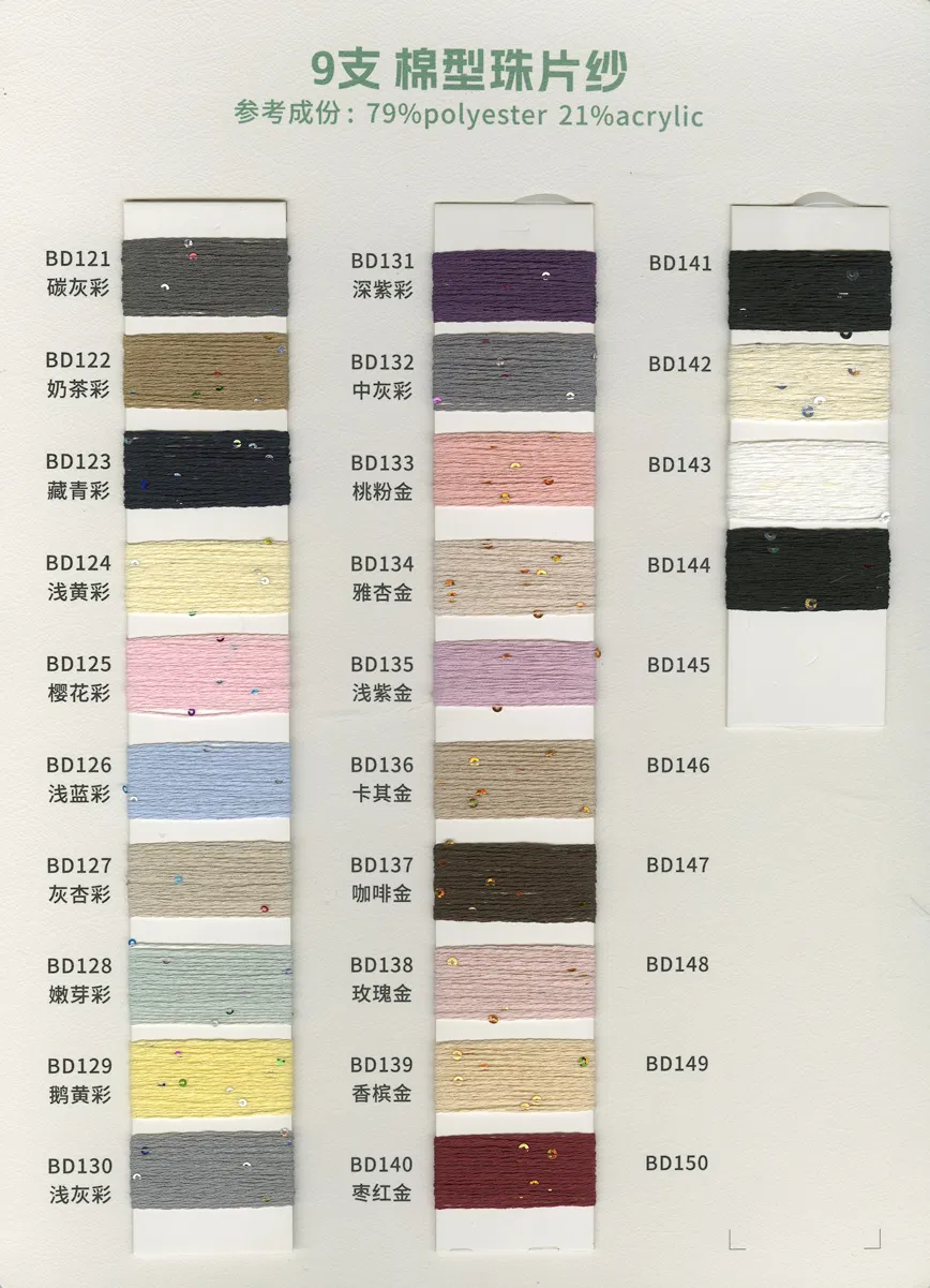 棉型珠片纱 6